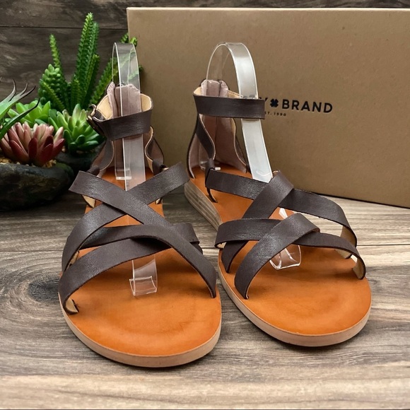 NIB Lucky Brand Hadzy Cage Gladiator Sandal 9M - Picture 5 of 12